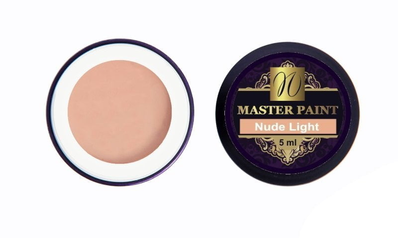 Гелевая краска Master Paint Nude Light, 5 мл - NOGTISHOP