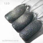 Гель-лак Bloom Magic CAT №7 Серебро 12D, 8 мл 