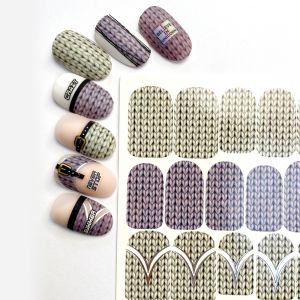 Naildress Slider Design Вязаный маникюр - NOGTISHOP