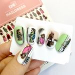 Naildress Slider Design Fashion Lady №23, EMi