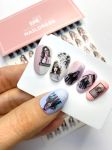 Naildress Slider Design Fashion Lady №24, EMi 