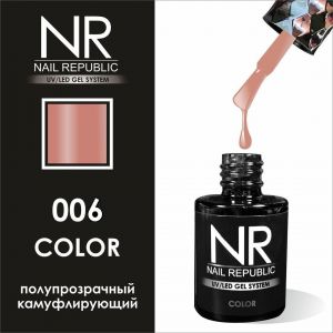 Гель-лак №006 Nail Republic, 10 мл                  - NOGTISHOP