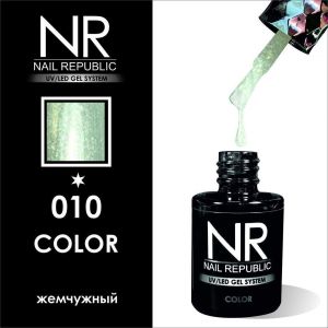 Гель-лак №010 Nail Republic, 10 мл                  - NOGTISHOP