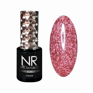 Гель-лак Flash 01 Красный, Nail Republic, 10 мл - NOGTISHOP