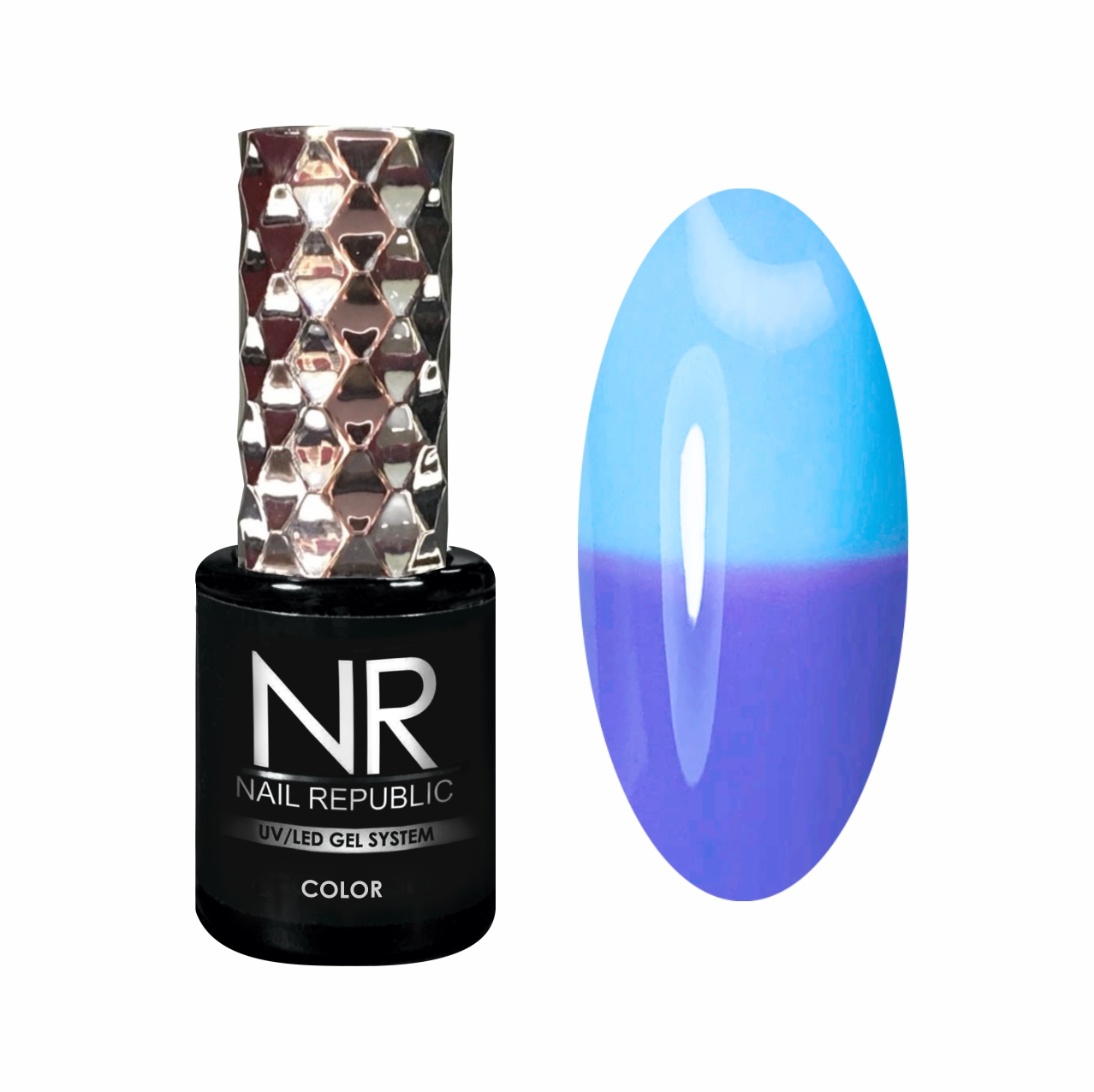 Гель-лак Thermo Color №602 Nail Republic, 10 мл  - NOGTISHOP
