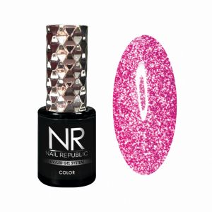 Гель-лак Flash 10 Фуксия, Nail Republic, 10 мл - NOGTISHOP