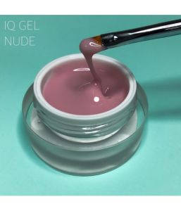 IQ Гель NUDE камуфлирующий, KLIO, 15 г   - NOGTISHOP