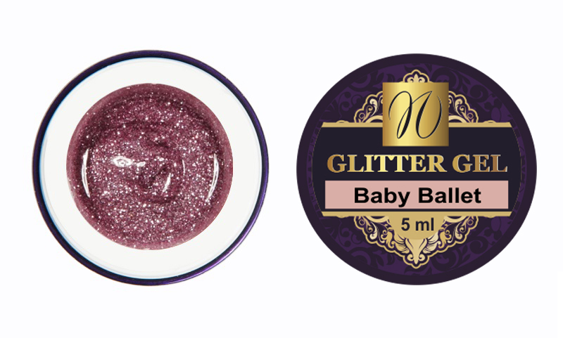 Гелевая краска Master Paint Baby Ballet S06, 5 мл - NOGTISHOP