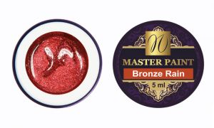 Гелевая краска Master Paint Bronze Rain, 5 мл - NOGTISHOP