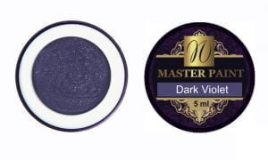 Гелевая краска Master Paint Dark Violet, 5 мл - NOGTISHOP