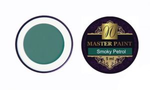 Гелевая краска Master Paint Smoky Petrol, 5 мл - NOGTISHOP