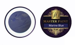 Гелевая краска Master Paint Marine Blue S40, 5 мл  - NOGTISHOP