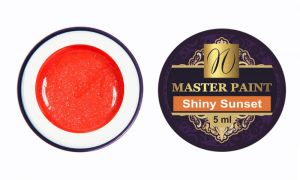 Гелевая краска Master Paint Shiny Sunset S13, 5 мл - NOGTISHOP