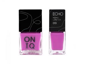 Лак для стемпинга Oniq №013 Echo Mom's Lipstick , 10 мл - NOGTISHOP