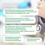 Средство дезинфекции для поверхностей Оптимакс, 1 л.