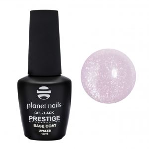 Камуфлирующая база PRESTIGE BASE FLAMINGO SHIMMER, Planet Nails, 10 мл - NOGTISHOP