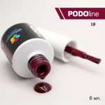 Гель-лак Bloom PODO Line №18, 8 мл  