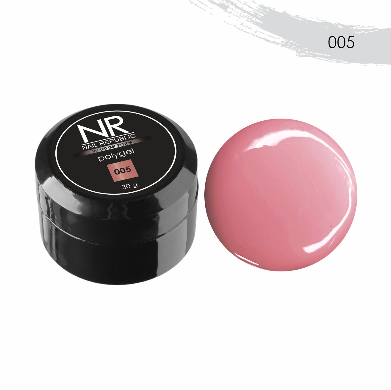 Полигель PolyGel №05, 30 мл Камуфлирующий (банка), Nail Republic - NOGTISHOP