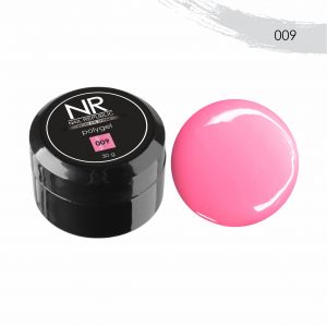 Полигель PolyGel №09, 30 мл Розовый (банка), Nail Republic - NOGTISHOP