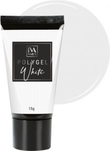 Polygel White, 15g. Iva Nails - NOGTISHOP