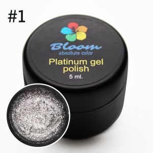 Гель-лак Bloom Platinum №001, 5 мл