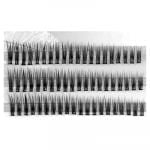 Ресницы IRISK пучки безузелковые 10-15 волосков, Ø0,07 D-изгиб, микс