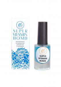 Лечебный витаминный кондиционер Rio Profi Super Vitamin Bomb с кальцием, 8 мл - NOGTISHOP