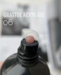  Grattol Acryl Gel 06 камуфляж прозрачно-бежевый, 30 мл.