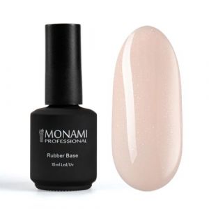 Rubber Base NATURAL SHINE MONAMI, 15 мл. - NOGTISHOP