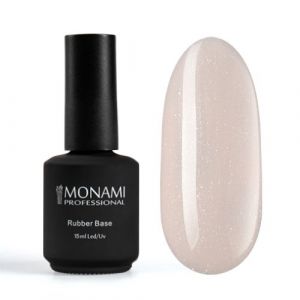 Rubber Base NUDE SHINE MONAMI, 15 мл. - NOGTISHOP