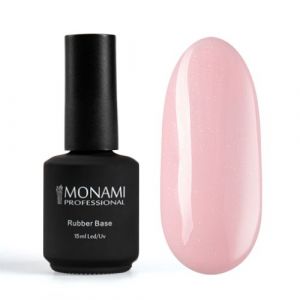 Rubber Base ROSE SHINE MONAMI, 15 мл. - NOGTISHOP