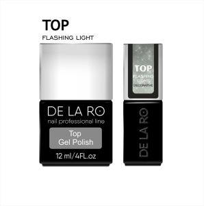 TOP Flashing light (светоотражающий) - 12ml - NOGTISHOP