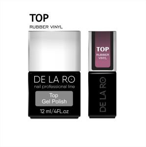 TOP Rubber Vinyl (Бархатистый топ) - 12ml - NOGTISHOP