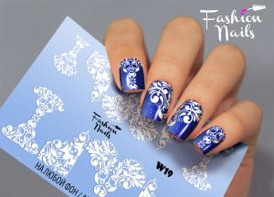 Слайдер дизайн White W19 FashionNails - NOGTISHOP