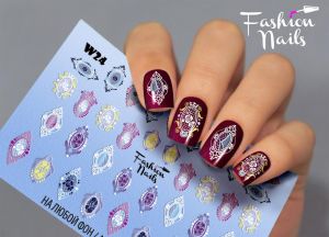 Слайдер дизайн White W24 FashionNails - NOGTISHOP