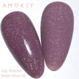 Гель-лак Noble shine №04, AMOKEY, 8 мл - NOGTISHOP