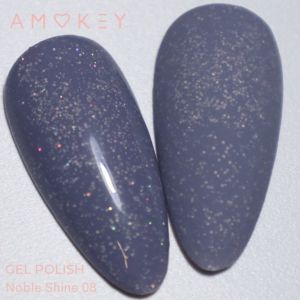 Гель-лак Noble shine №08, AMOKEY, 8 мл - NOGTISHOP