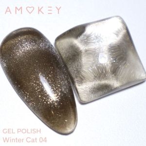 Гель-лак Winter Cat №04, AMOKEY, 8 мл - NOGTISHOP