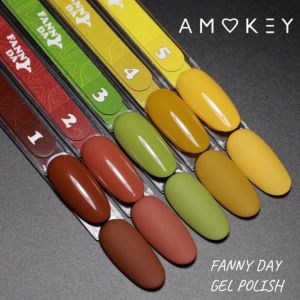 Гель-лак Fanny Day №03, AMOKEY, 8 мл - NOGTISHOP