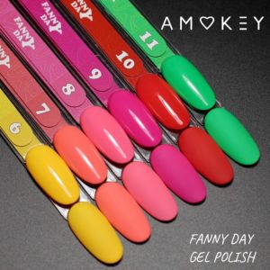 Гель-лак Fanny Day №06, AMOKEY, 8 мл - NOGTISHOP