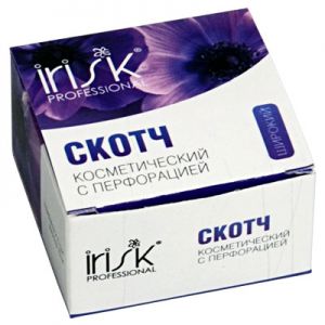 Скотч косметический с перфорацией широкий «Irisk professional», 10 м Irisk.