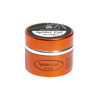 Гель-краска паутинка Spider Gel, серебро, Planet Nails, 5 г  - NOGTISHOP