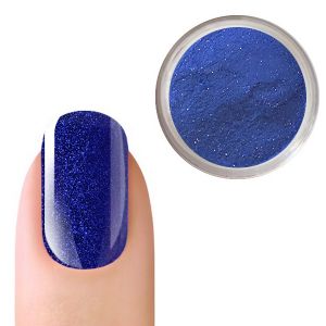 Акриловая пудра Nogtika  AN-48 Blue Glitter  4гр - NOGTISHOP