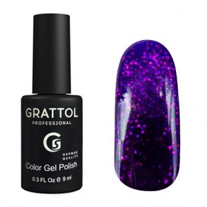 Гель-лак Grattol GTAM02 Amethyst 01, 9мл.