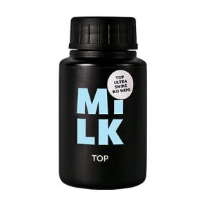 Топ для гель-лака без липкого слоя MILK TOP ULTRA SHINE, 30 мл  - NOGTISHOP