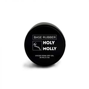 Base RUBBER, 30мл. средне-жидкая база Holy Molly - NOGTISHOP