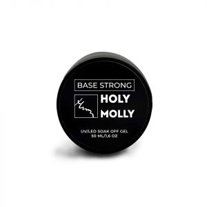 Base STRONG, 50мл. жесткая база (банка), Holy Molly - NOGTISHOP