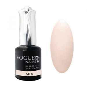 Rubber Base Vogue Nails Каучуковая руббер база Milk, 18 мл - NOGTISHOP