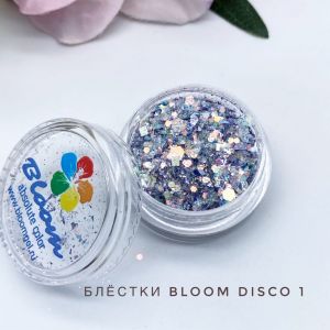 Bloom Блестки Disco №1  - NOGTISHOP