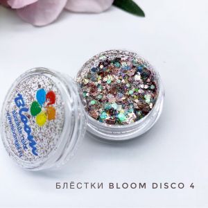 Bloom Блестки Disco №4 - NOGTISHOP